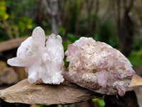 Natural Mixed Brandberg Quartz Specimens x 9 From Brandberg, Namibia
