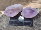Natural Jacaranda Amethyst Crystals x 12 From Zambia - Toprock Gemstones and Minerals 