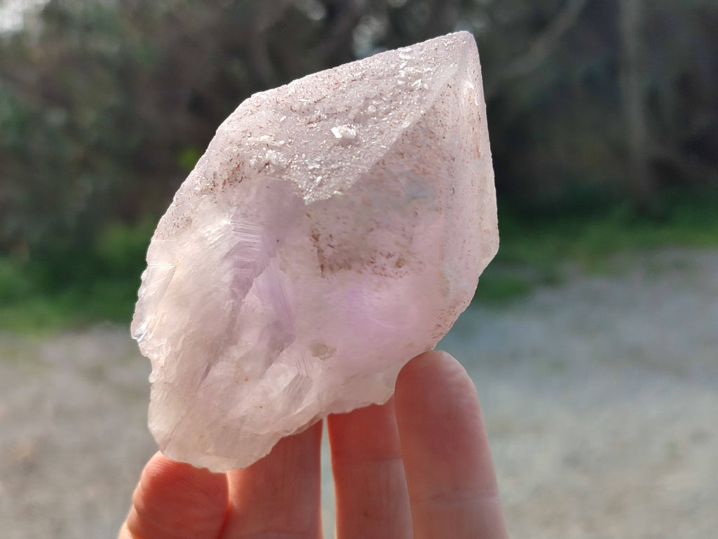 Natural Jacaranda Amethyst Crystals x 12 From Zambia - Toprock Gemstones and Minerals 