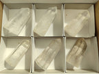 Polished Clear Quartz Crystals x 6 From Madagascar - Toprock Gemstones and Minerals 