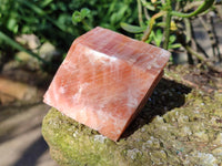 Natural Sunset Orange Calcite Specimens x 6 From Spitzkop, Namibia