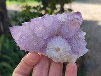 Natural Amethyst Spirit Quartz Clusters x 6 From South Africa
