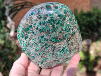 Polished Emerald Mica 'Mutokolite' Standing Free Form x 1 From Mutoko, Zimbabwe - Toprock Gemstones and Minerals 