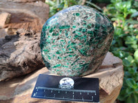 Polished Emerald Mica 'Mutokolite' Standing Free Form x 1 From Mutoko, Zimbabwe - Toprock Gemstones and Minerals 