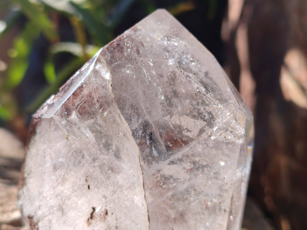 Polished Clear Quartz Crystals x 2 From Madagascar - Toprock Gemstones and Minerals 