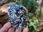 Natural Schorl Black Tourmaline Specimens x 4 From Namibia - Toprock Gemstones and Minerals 