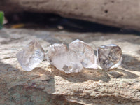 Natural Smokey Window Quartz Crystals x 70 From Brandberg, Namibia