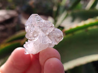 Natural Smokey Window Quartz Crystals x 70 From Brandberg, Namibia
