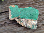 Natural Crystalline Malachite Specimens x 2 From Congo - Toprock Gemstones and Minerals 