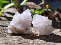 Natural Amethyst Spirit Quartz Specimens x 20 From South Africa