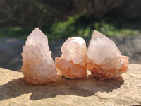 Natural Amethyst Spirit Quartz Specimens x 20 From South Africa