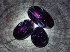 Polished Black Tourmaline Palm Stones x 20 From Madagascar - Toprock Gemstones and Minerals 