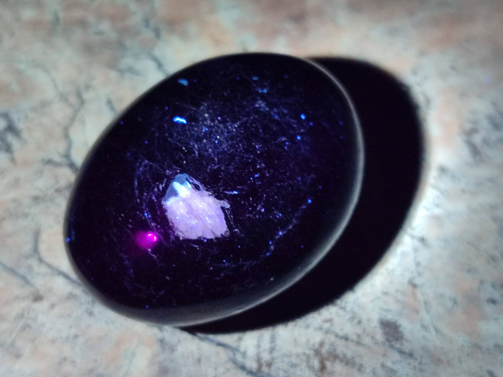 Polished Black Tourmaline Palm Stones x 20 From Madagascar - Toprock Gemstones and Minerals 