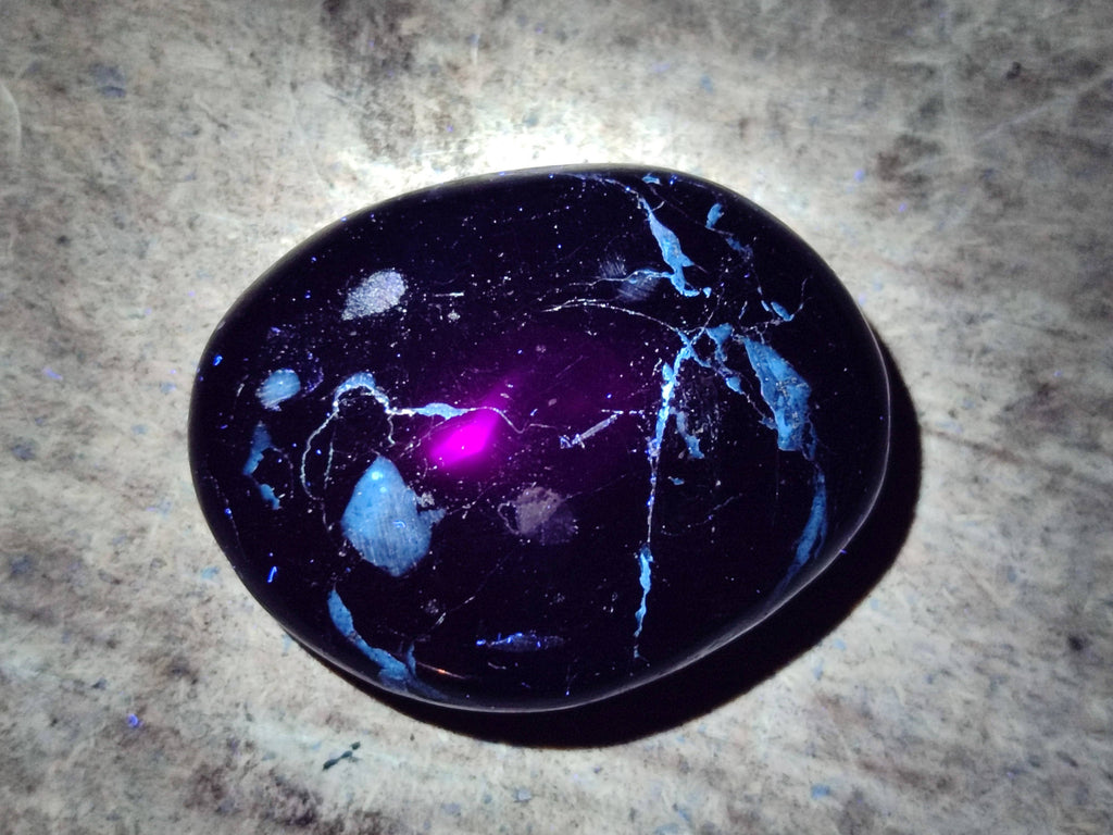 Polished Black Tourmaline Palm Stones x 20 From Madagascar - Toprock Gemstones and Minerals 