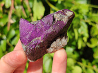 Natural Metallic Purpurite Cobbed Specimens x 12 From Erongo, Namibia