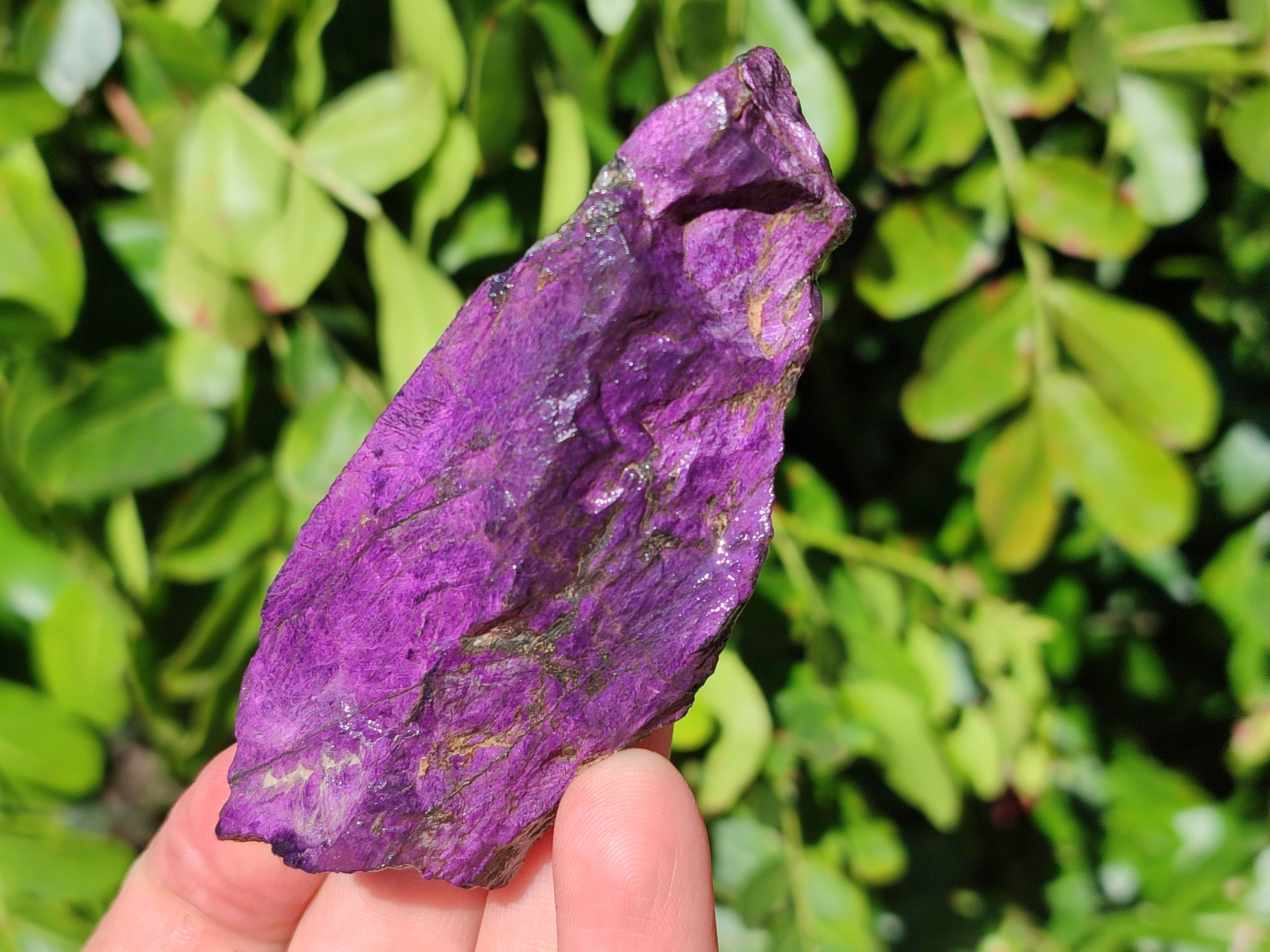 Natural Metallic Purpurite Cobbed Specimens x 12 From Erongo, Namibia - Toprock Gemstones and Minerals 