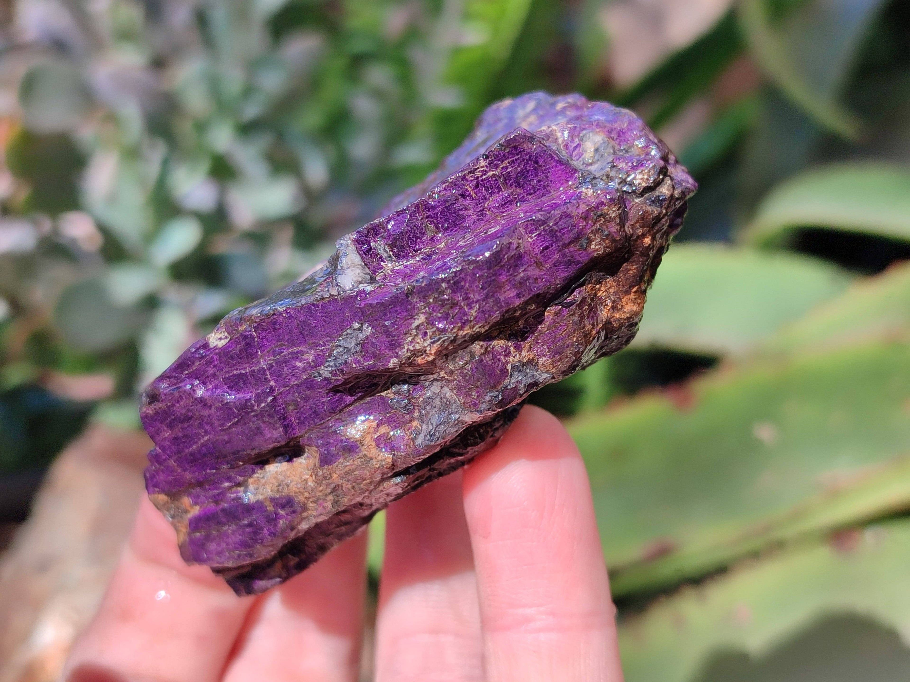 Natural Metallic Purpurite Cobbed Specimens x 12 From Erongo, Namibia - Toprock Gemstones and Minerals 