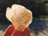 Natural Candle Quartz Clusters x 7 From Madagascar