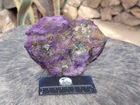 Natural Metallic Purpurite Cobbed Specimens x 2 From Erongo, Namibia