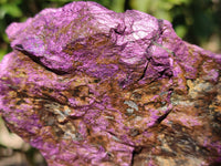 Natural Metallic Purpurite Cobbed Specimens x 2 From Erongo, Namibia