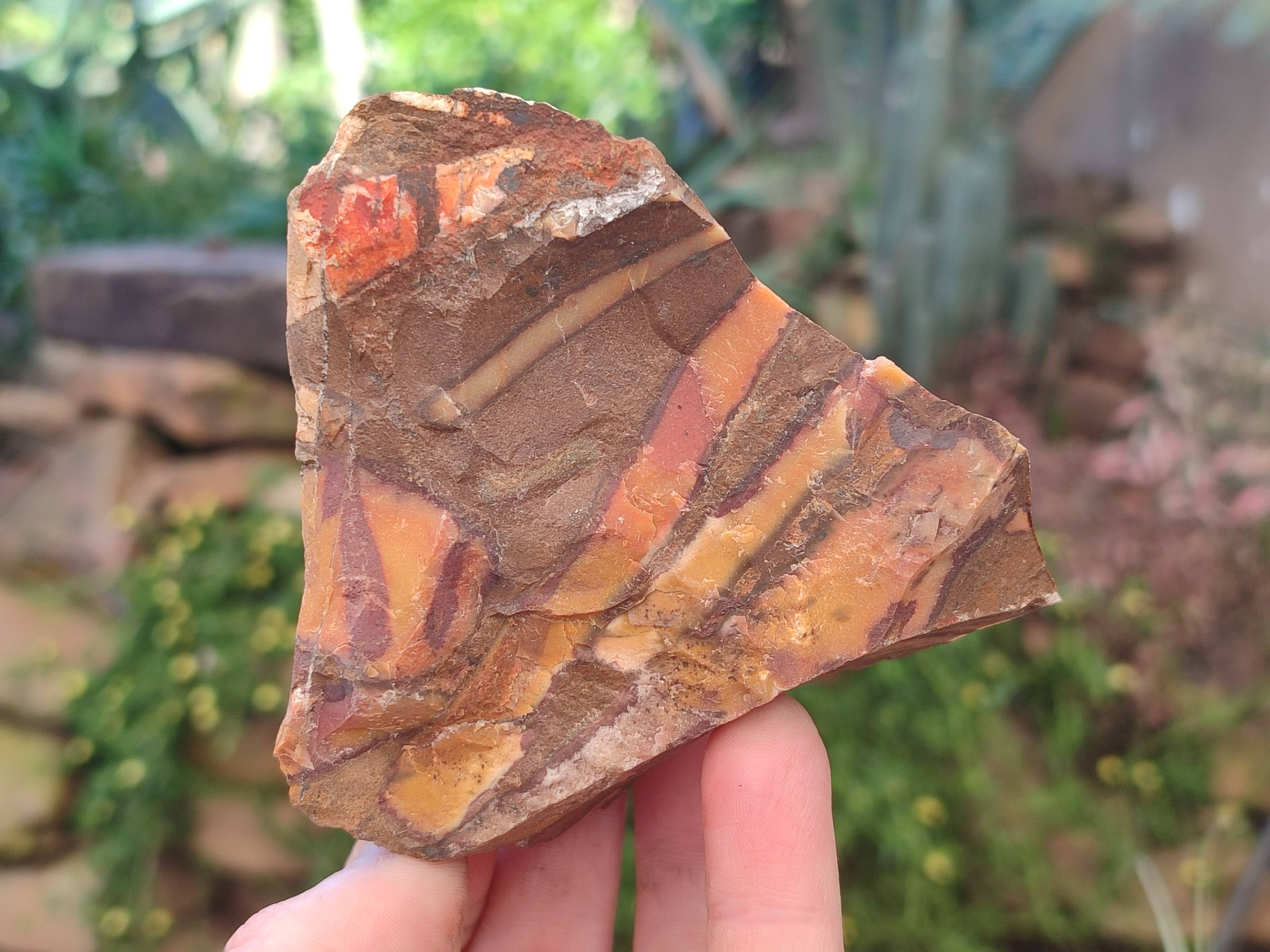 Natural Selected Nguni Jasper Cobbed Specimens x 12 From Prieska, South Africa - Toprock Gemstones and Minerals 