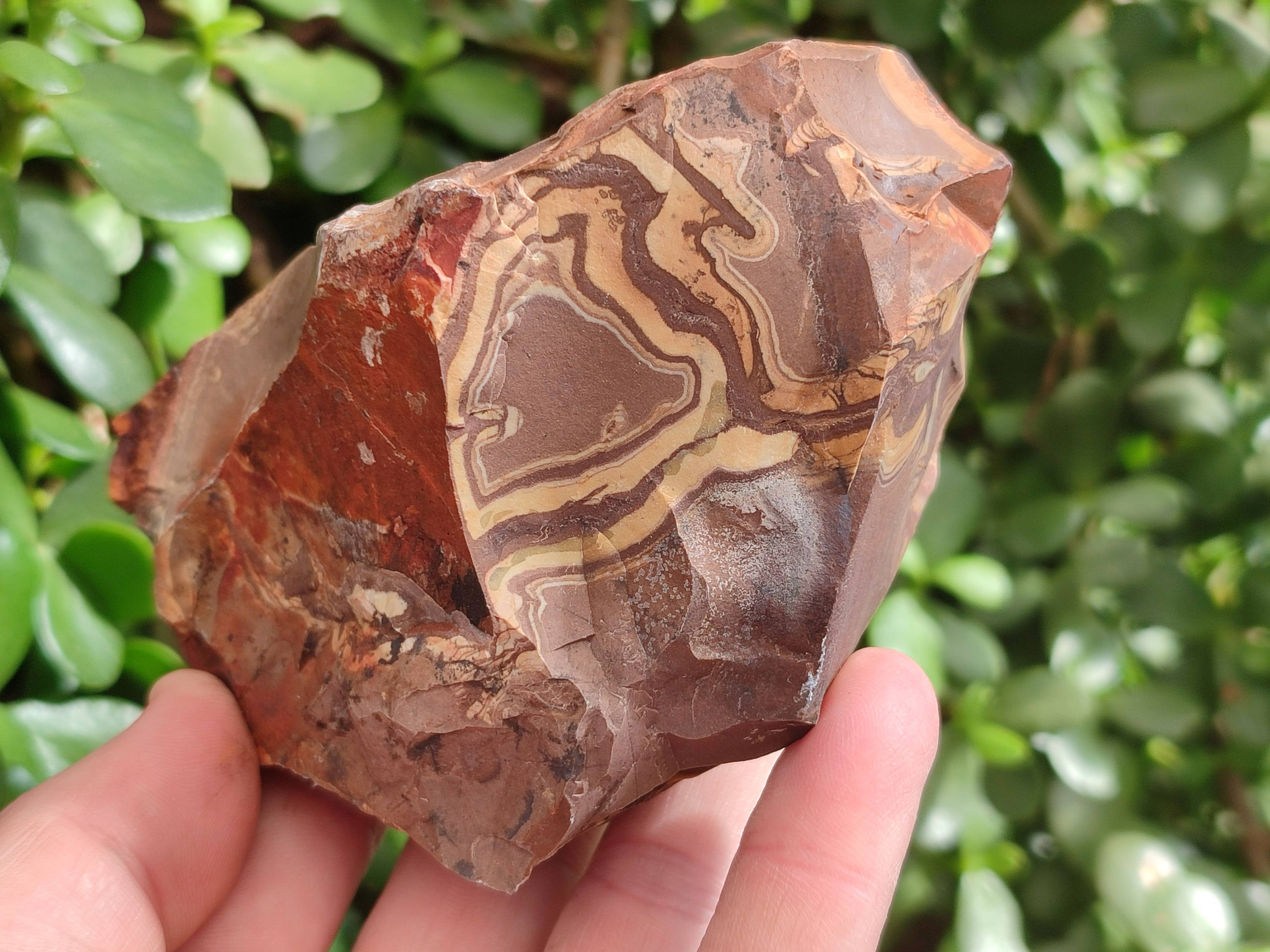 Natural Selected Nguni Jasper Cobbed Specimens x 12 From Prieska, South Africa - Toprock Gemstones and Minerals 