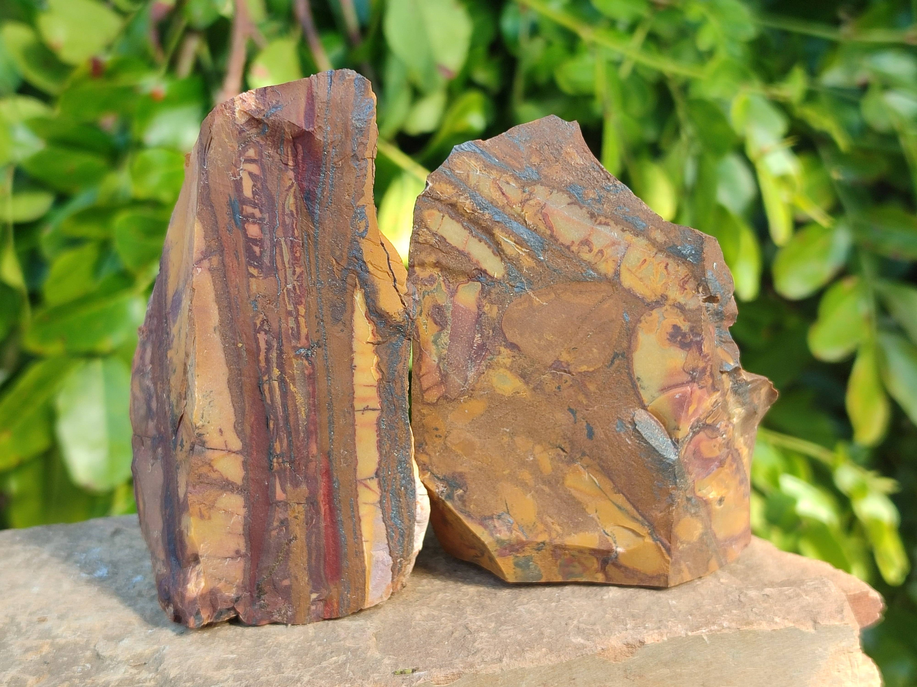 Natural Selected Nguni Jasper Cobbed Specimens x 12 From Prieska, South Africa - Toprock Gemstones and Minerals 