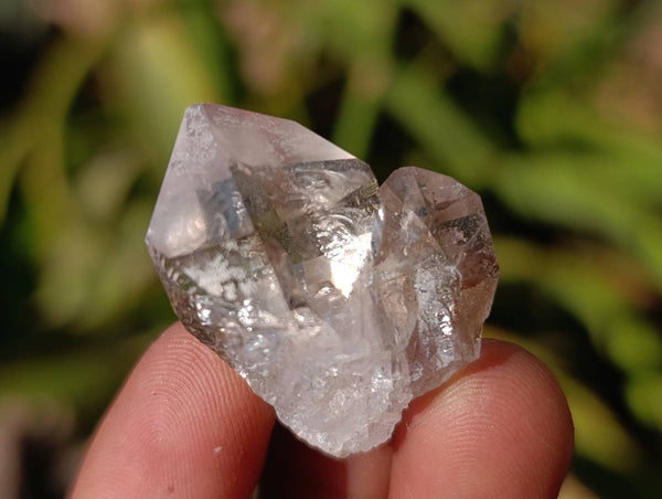 Natural Smokey Quartz Crystals x 35 From Brandberg, Namibia