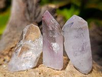 Natural Smokey Amethyst Quartz Crystals x 39 From Brandberg, Namibia - Toprock Gemstones and Minerals 