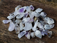 Natural Smokey Amethyst Quartz Crystals x 39 From Brandberg, Namibia - Toprock Gemstones and Minerals 