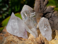 Natural Smokey Amethyst Quartz Crystals x 39 From Brandberg, Namibia - Toprock Gemstones and Minerals 