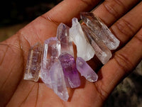 Natural Smokey Amethyst Quartz Crystals x 39 From Brandberg, Namibia - Toprock Gemstones and Minerals 