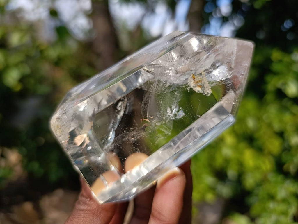 Polished Clear Quartz Crystals x 6 From Madagascar - Toprock Gemstones and Minerals 