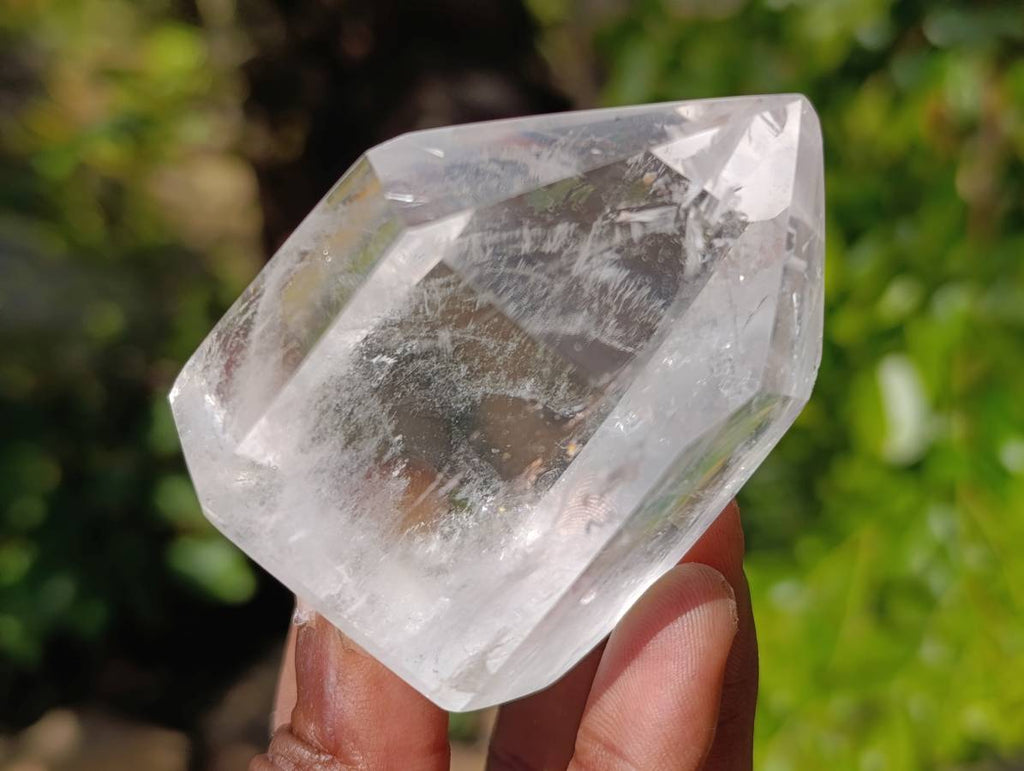 Polished Clear Quartz Crystals x 6 From Madagascar - Toprock Gemstones and Minerals 
