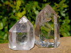 Polished Clear Quartz Crystals x 6 From Madagascar - Toprock Gemstones and Minerals 