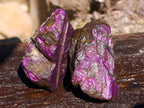 Natural Metallic Purpurite Cobbed Specimens x 9 From Erongo, Namibia - Toprock Gemstones and Minerals 