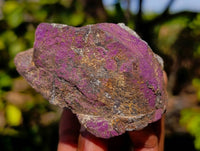Natural Metallic Purpurite Cobbed Specimens x 9 From Erongo, Namibia - Toprock Gemstones and Minerals 