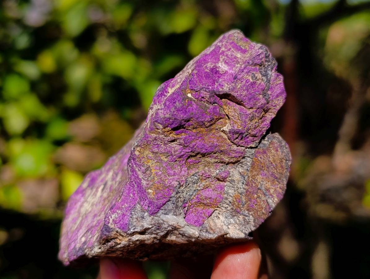 Natural Metallic Purpurite Cobbed Specimens x 9 From Erongo, Namibia - Toprock Gemstones and Minerals 