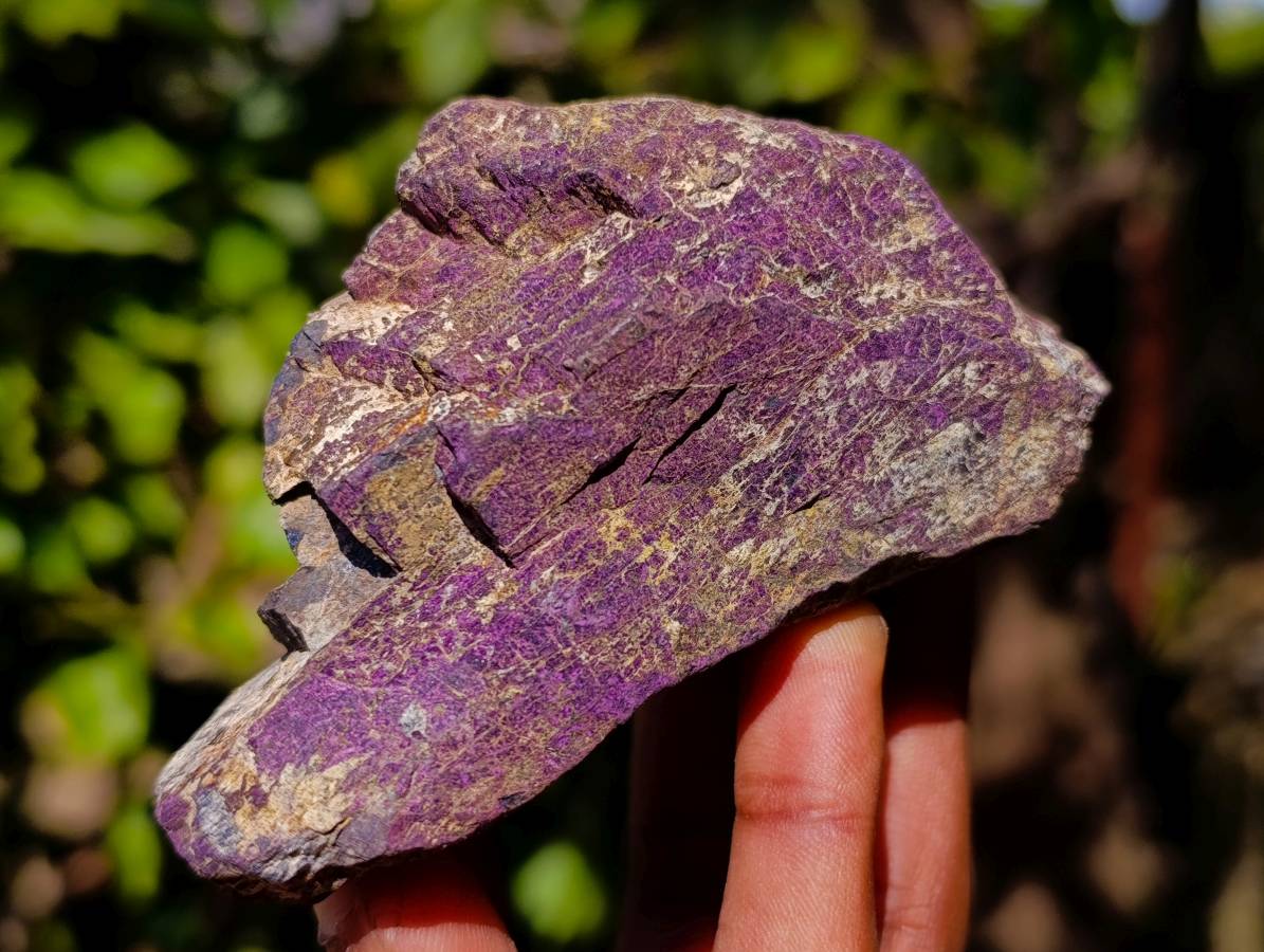 Natural Metallic Purpurite Cobbed Specimens x 9 From Erongo, Namibia - Toprock Gemstones and Minerals 