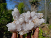 Natural Spirit Quartz Clusters x 4 From South Africa