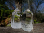 Polished Clear Quartz Crystals x 6 From Madagascar - Toprock Gemstones and Minerals 