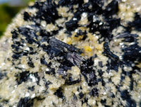 Natural Schorl Black Tourmaline Matrix Specimens x 2 From Namibia - Toprock Gemstones and Minerals 