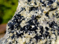 Natural Schorl Black Tourmaline Matrix Specimens x 2 From Namibia - Toprock Gemstones and Minerals 
