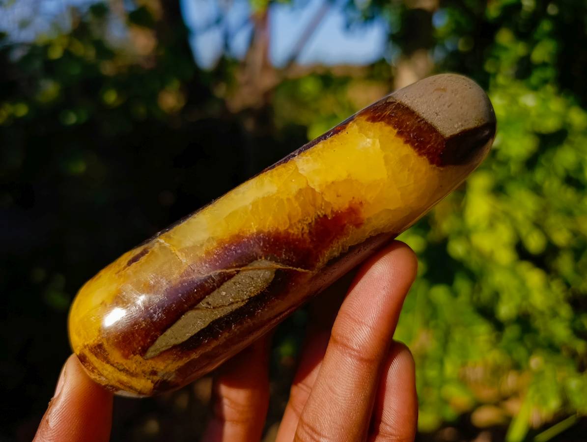 Polished Septerye Massage Wands x 6 From Madagascar - Toprock Gemstones and Minerals 