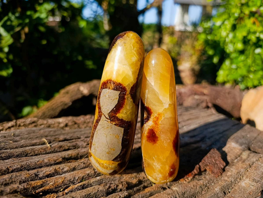 Polished Septerye Massage Wands x 6 From Madagascar - Toprock Gemstones and Minerals 