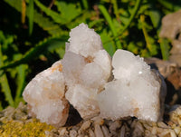 Natural Spirit Quartz Clusters x 12 From South Africa
