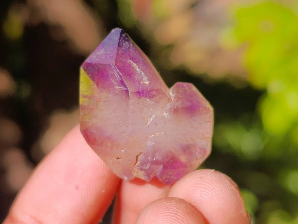 Natural Window Amethyst Crystals x 35 From Chiredzi, Zimbabwe - Toprock Gemstones and Minerals 