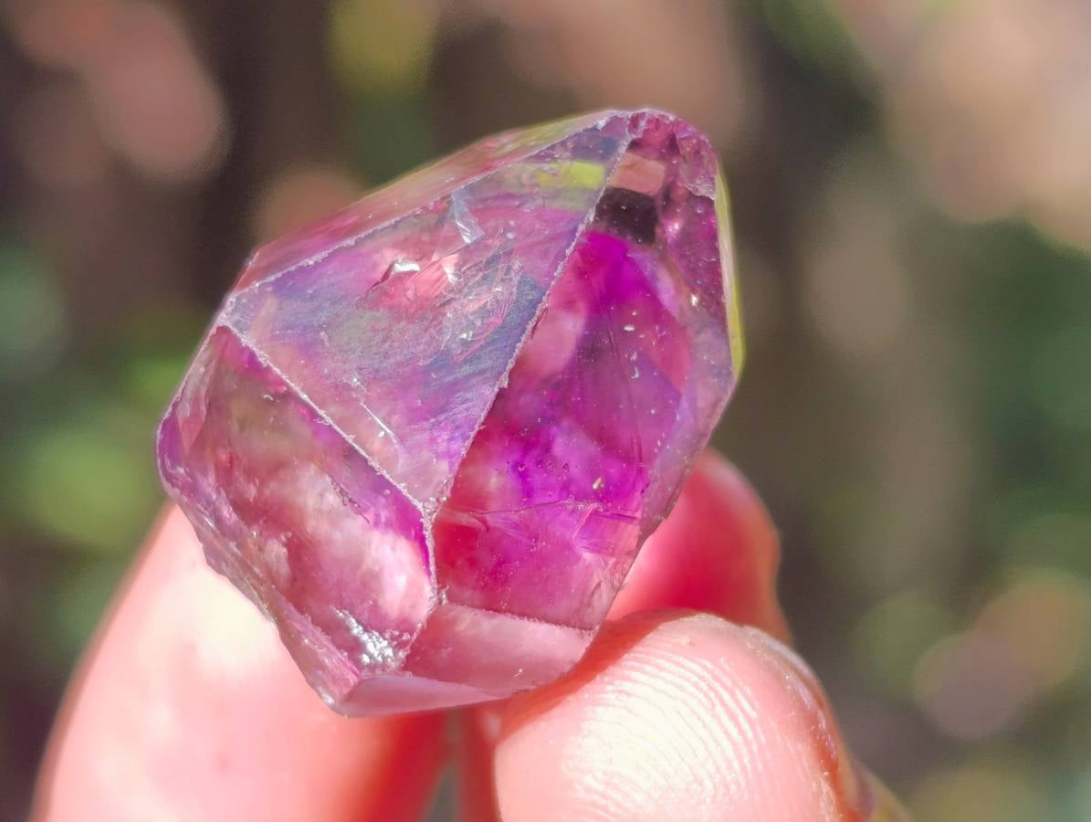 Natural Window Amethyst Crystals x 35 From Chiredzi, Zimbabwe - Toprock Gemstones and Minerals 