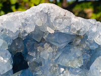 Natural Celestite Geode Specimen x 1 From Sakoany, Madagascar
