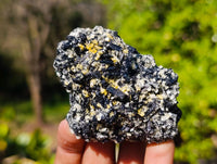 Natural Schorl Black Tourmaline Specimens x 12 From Namibia